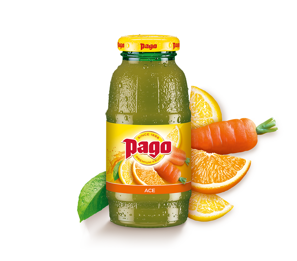 Pago ACE (Orange, Carrot & Lemon) Juice Vegan Friendly & Gluten Free