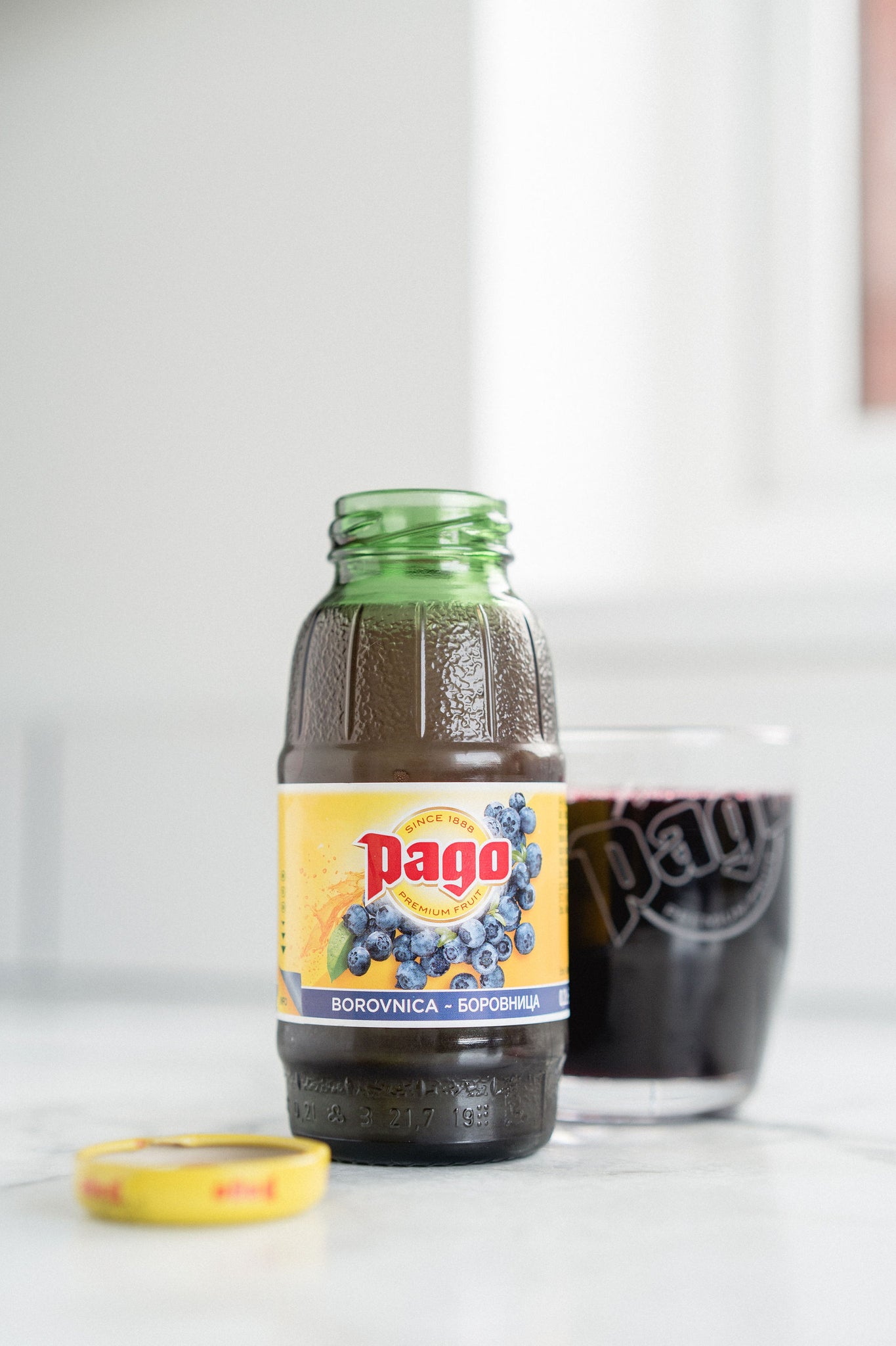 Pago Bilberry Juice (12x200ml) - Pago Premium Fruit Juice Store