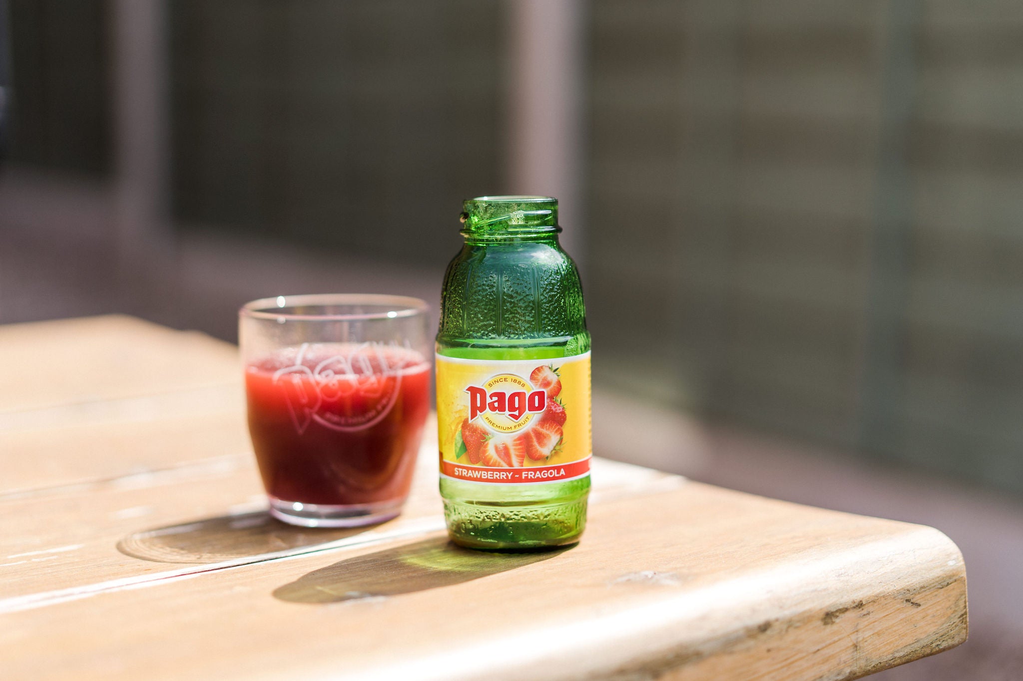 Pago Strawberry Juice (Single Bottle) - Pago Premium Fruit Juice Store