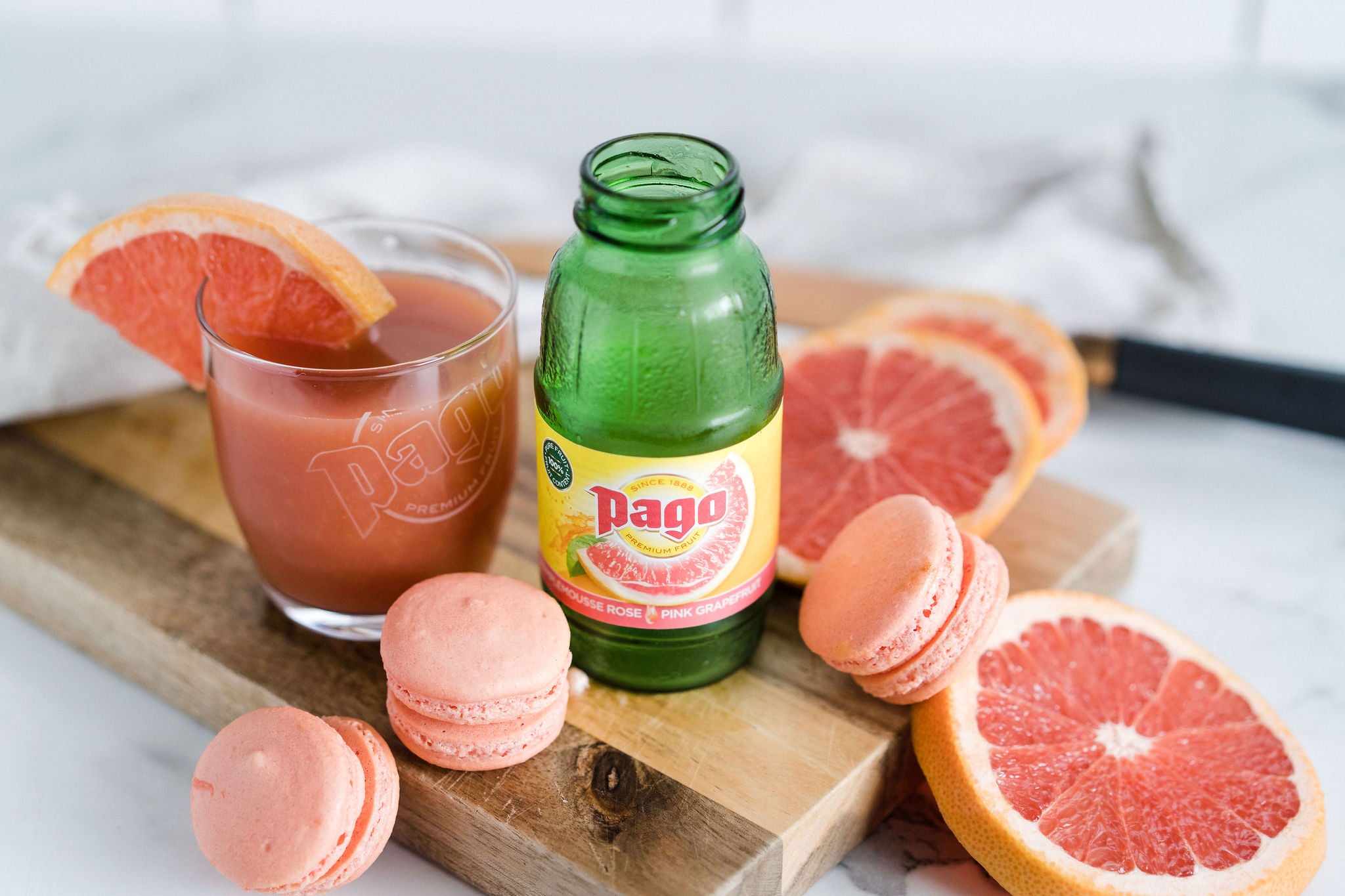 Pago Pink Grapefruit Juice - Vegan Friendly & Gluten Free (12x200ml) - Pago Premium Fruit Juice Store