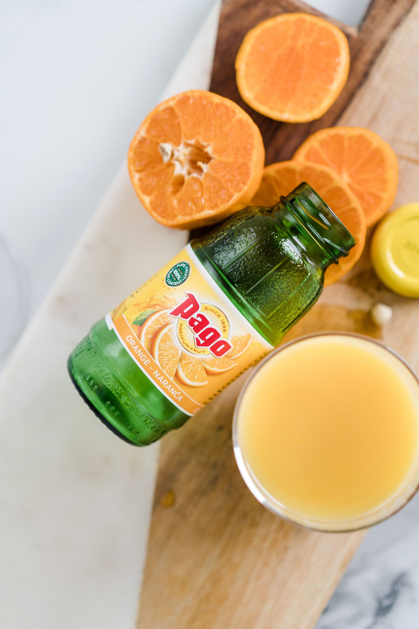 Pago Orange Juice - Vegan Friendly & Gluten Free (12x200ml) - Pago Premium Fruit Juice Store