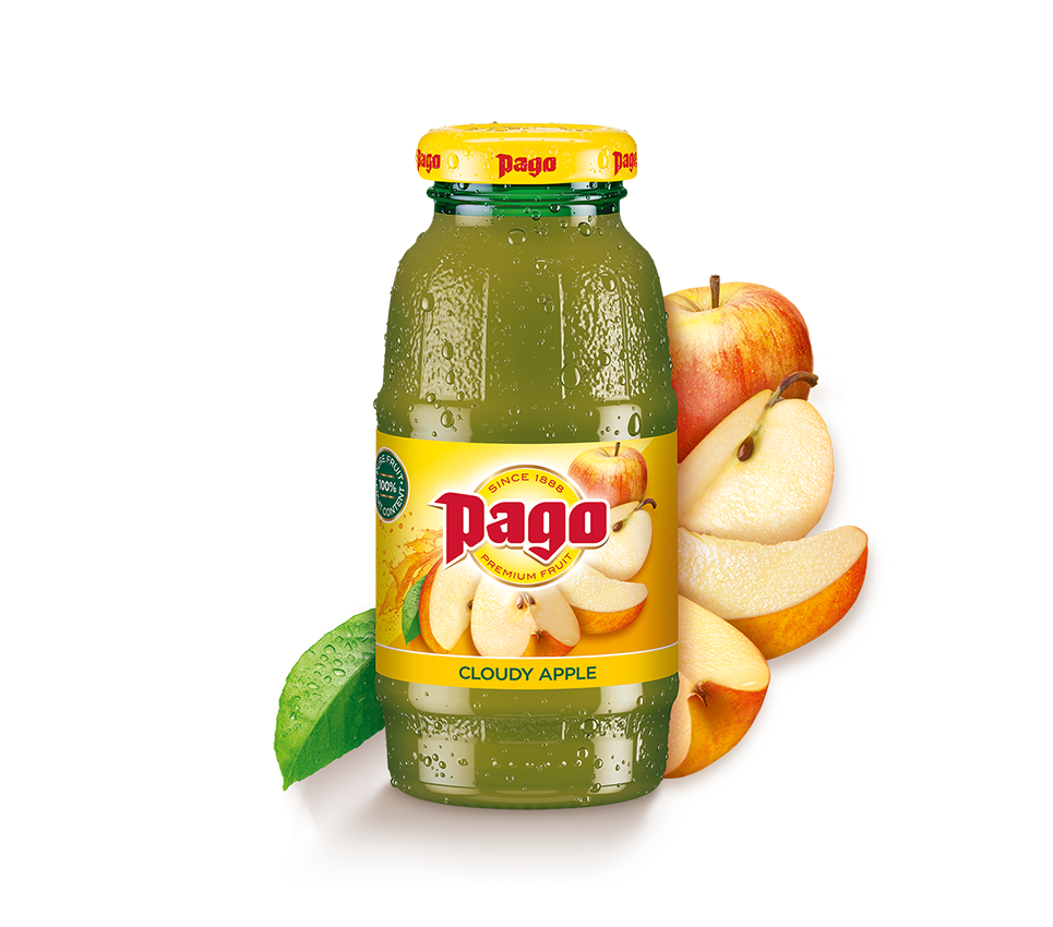 Pago Cloudy Apple Juice (12x200ml) - Pago Premium Fruit Juice Store