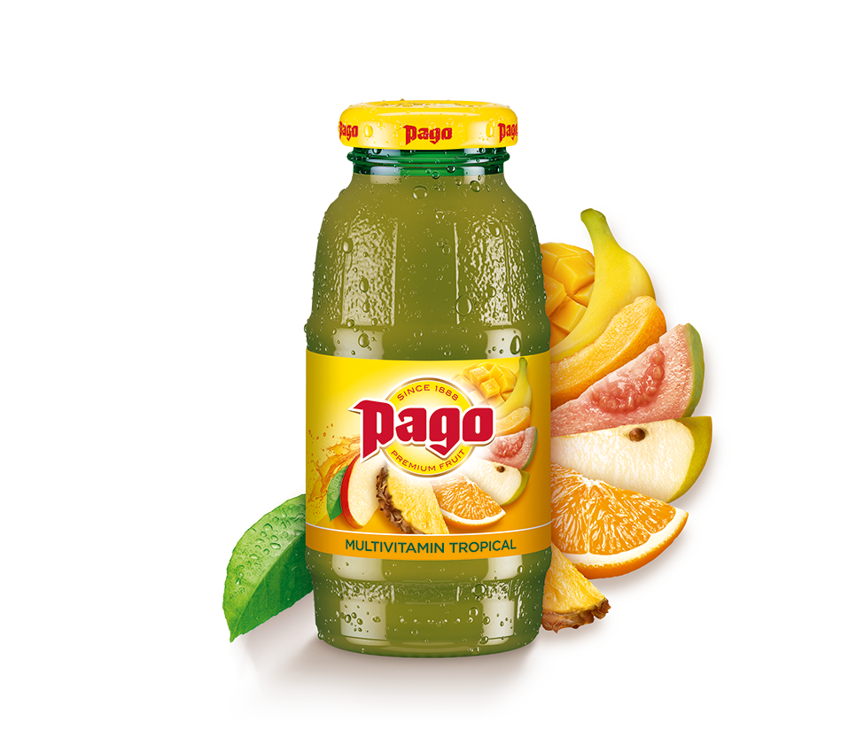 Pago Multivitamin Tropical Juice (Single Bottle) - Pago Premium Fruit Juice Store