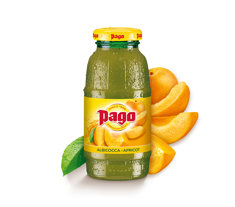 Pago Apricot Juice (Single Bottle) - Pago Premium Fruit Juice Store