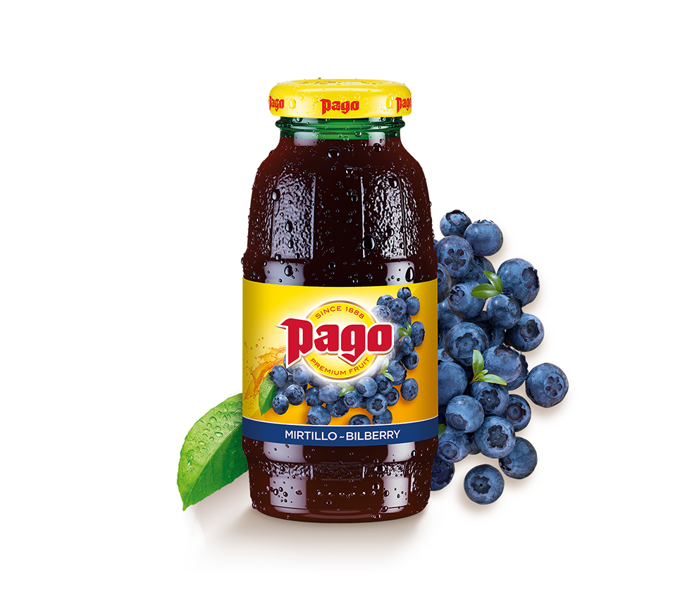 Pago Bilberry Juice (12x200ml) - Pago Premium Fruit Juice Store