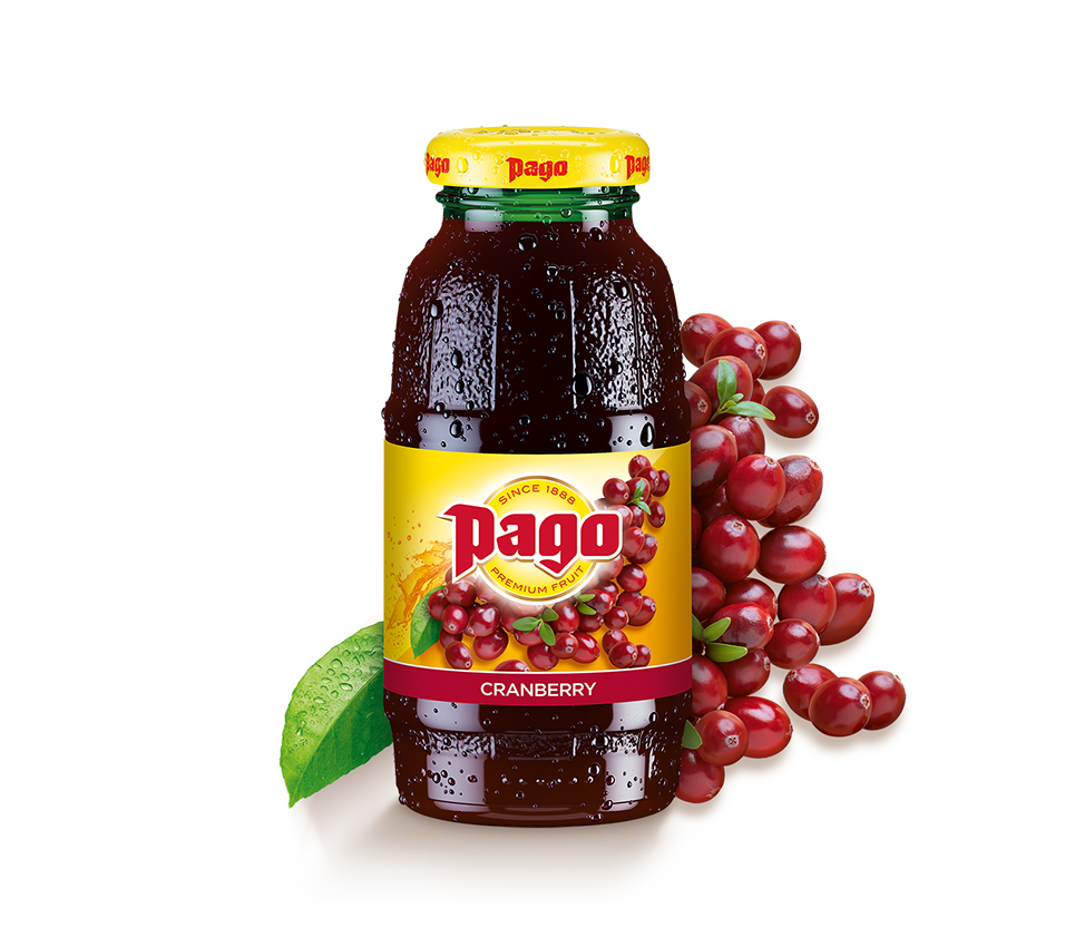 Clearance Pago Cranberry Juice (12x200ml) - Pago Premium Fruit Juice Store