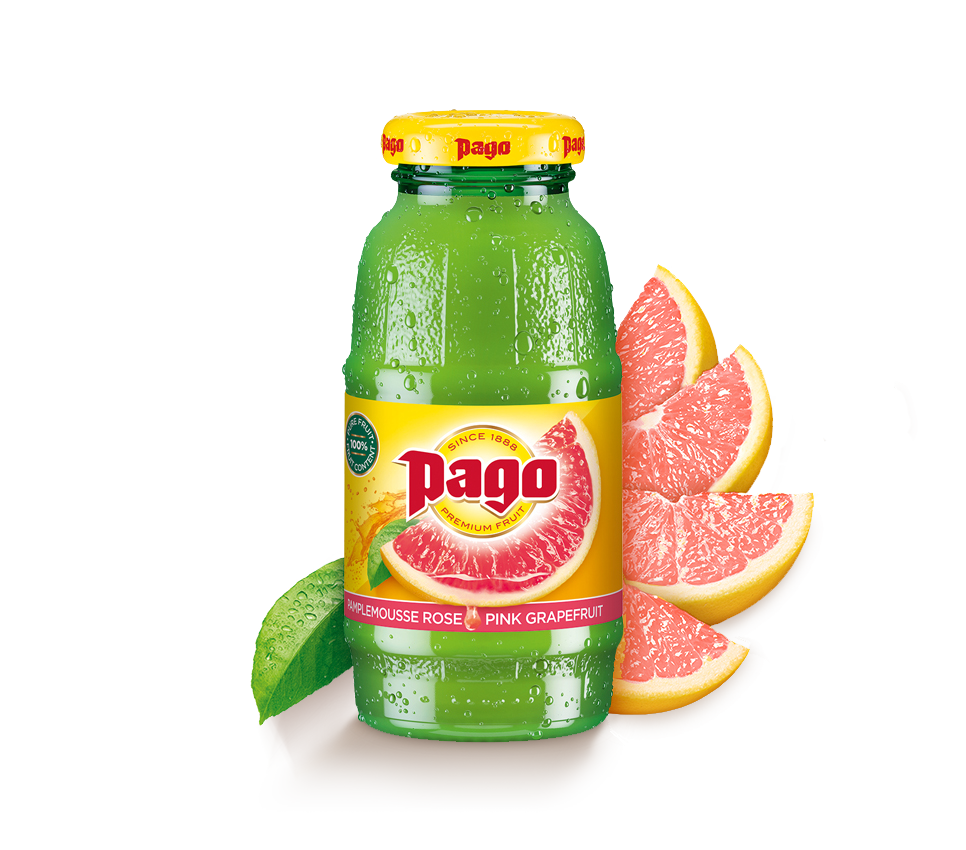 Pago Pink Grapefruit Juice (12x200ml) - Pago Premium Fruit Juice Store