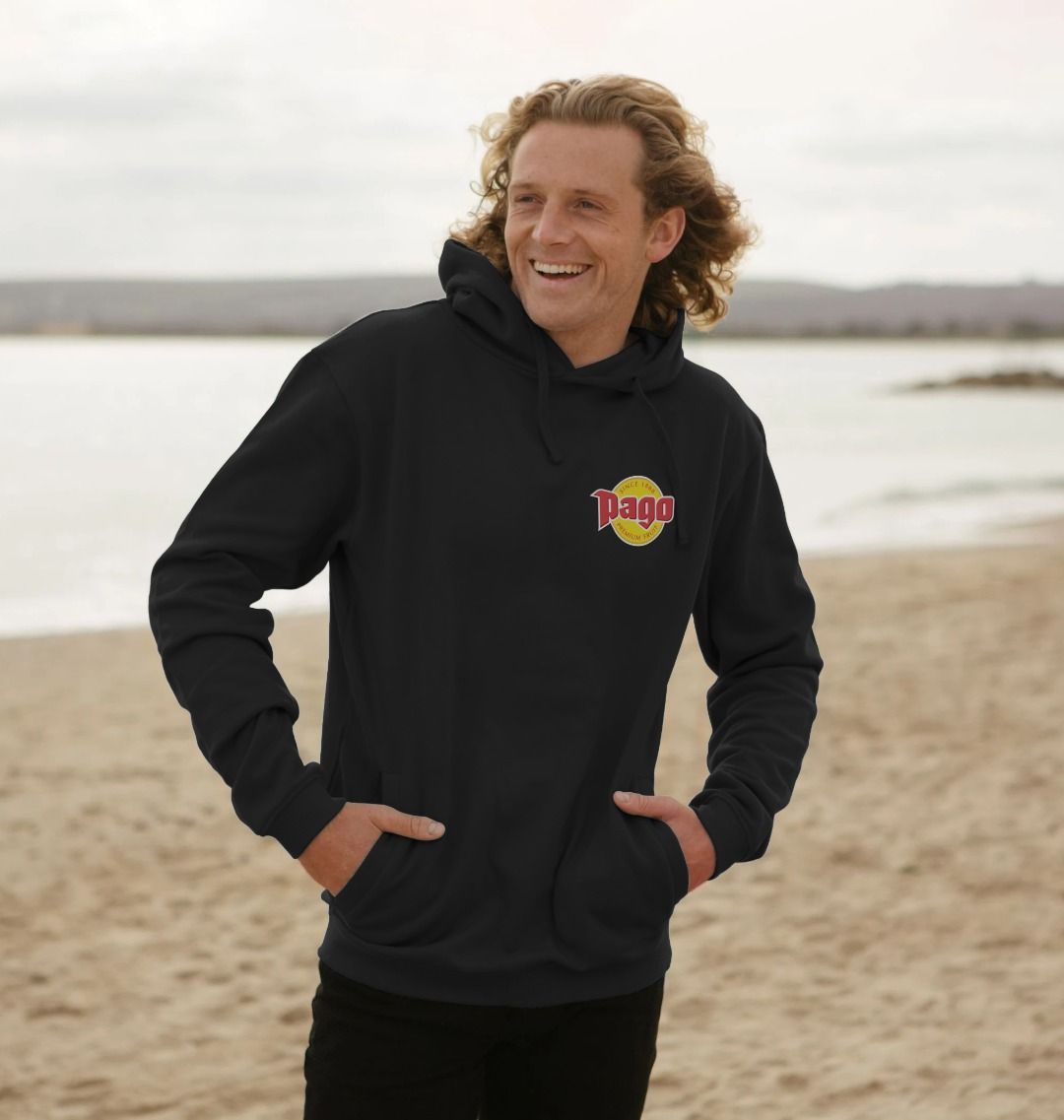 Mens Heritage Hoodie - Pago Premium Fruit Juice Store
